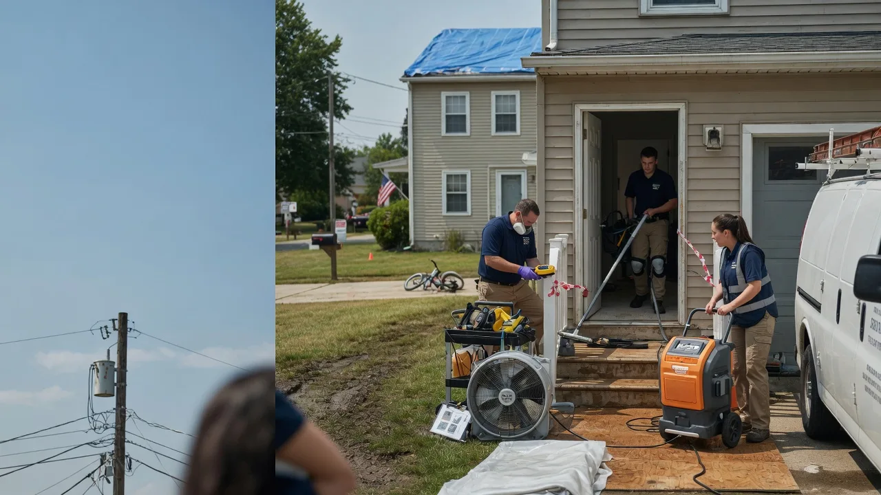 Water Damage Repair in Rockport, WV near me